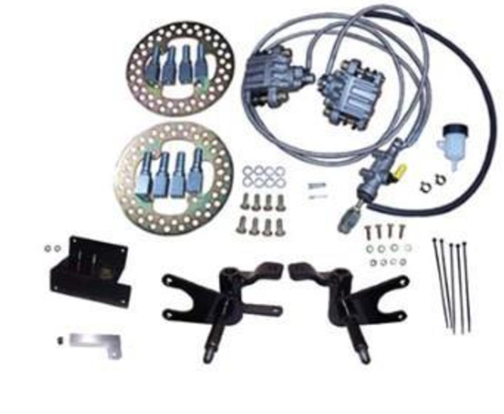 Jake’s Non-lifted Club Car Precedent Front Disc Brake Kit (Years 2008.5-Up)
