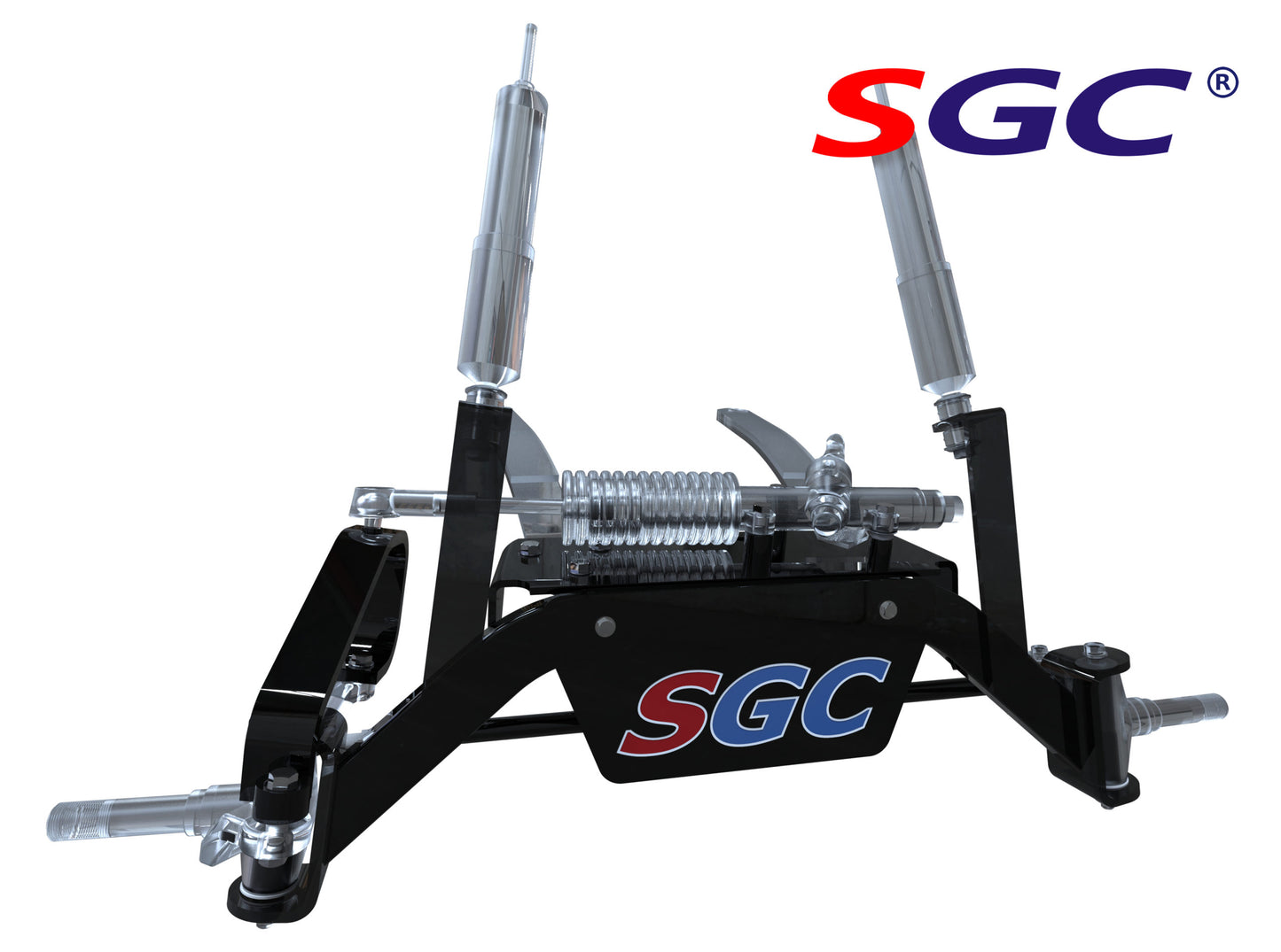 SGC LIFT KIT – 6″ DROP AXLE KIT FOR EZGO TXT/PDS (2001.5-2013) GAS