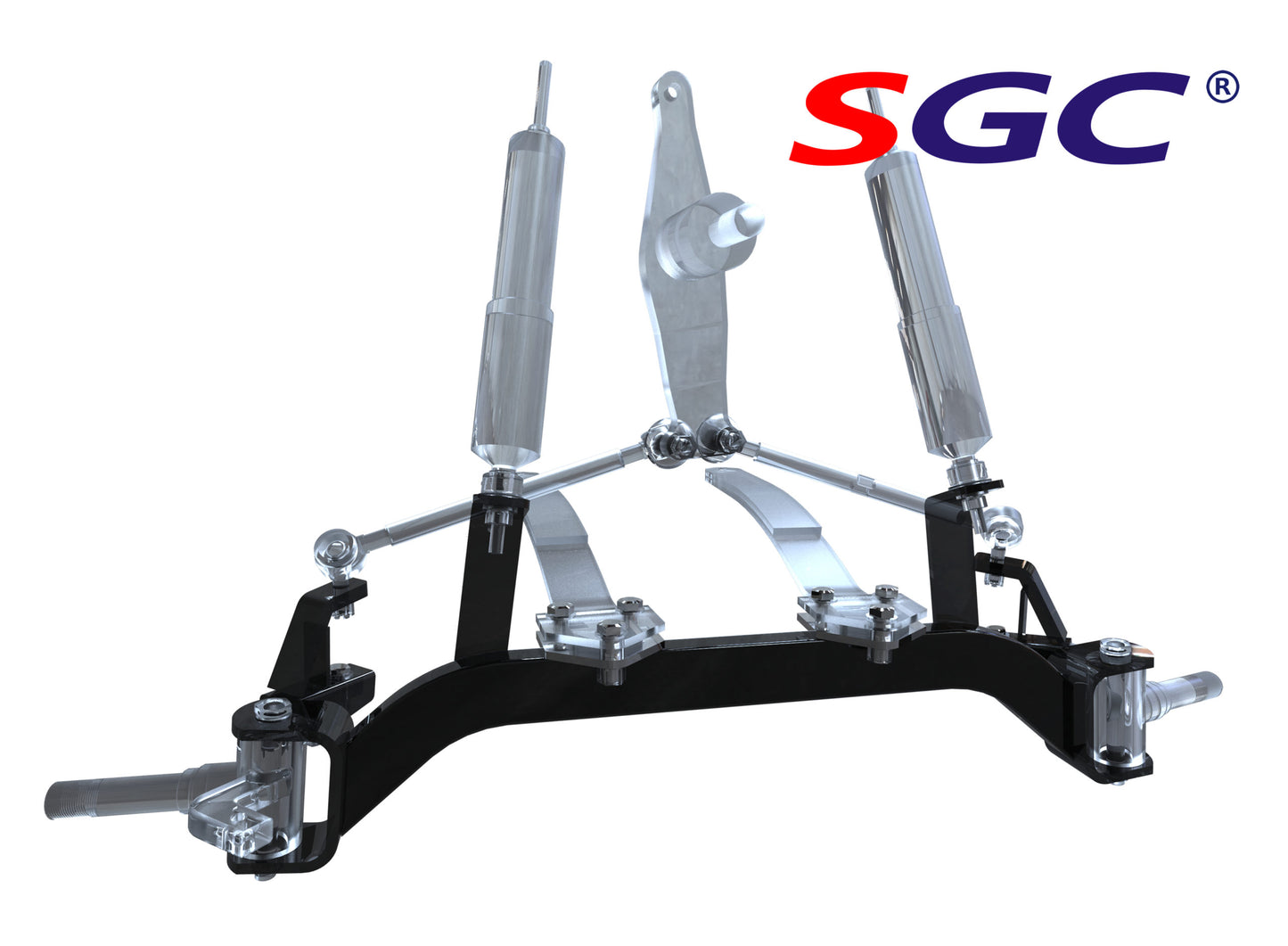 LKTX08 – SGC LIFT KIT – 4″ DROP AXLE KIT FOR EZGO TXT/PDS (1994 – 2001.5) ELECTRIC
