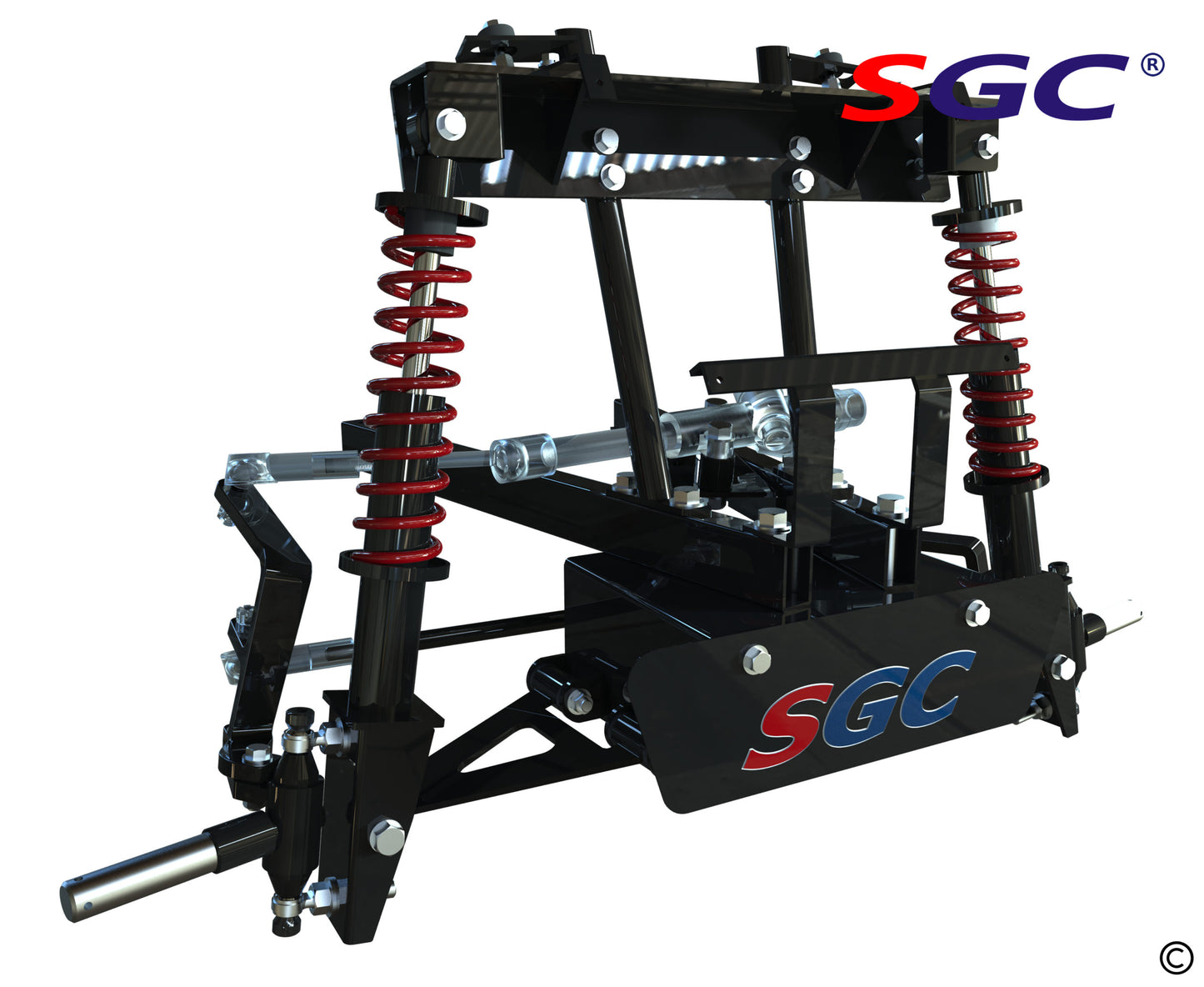 SGC LIFT KIT – 6″ HEAVY DUTY BUILT-IN COIL-OVER SHOCK A-ARM KIT FOR EZGO TXT/PDS (2001.5-2013) ELECTRIC