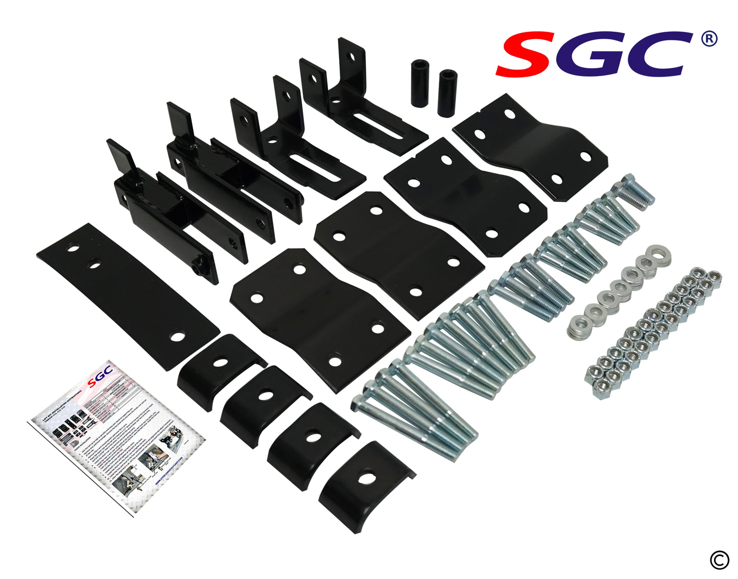 SGC LIFT KIT – 4″ BLOCK KIT FOR YAMAHA G14/ G16/ G19 ELECTRIC OR GAS