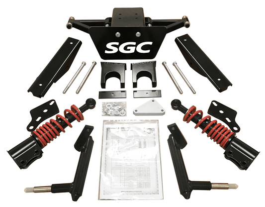 SGC LIFT KIT – 6″ HEAVY DUTY BUILT-IN COIL-OVER SHOCKS A-ARM FOR CLUB CAR PRECEDENT (2004-UP)