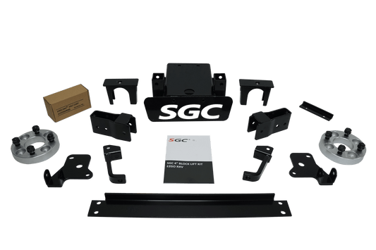 SGC LIFT KIT – 4″ BLOCK KIT FOR EZGO RXV (2008-2021.5)