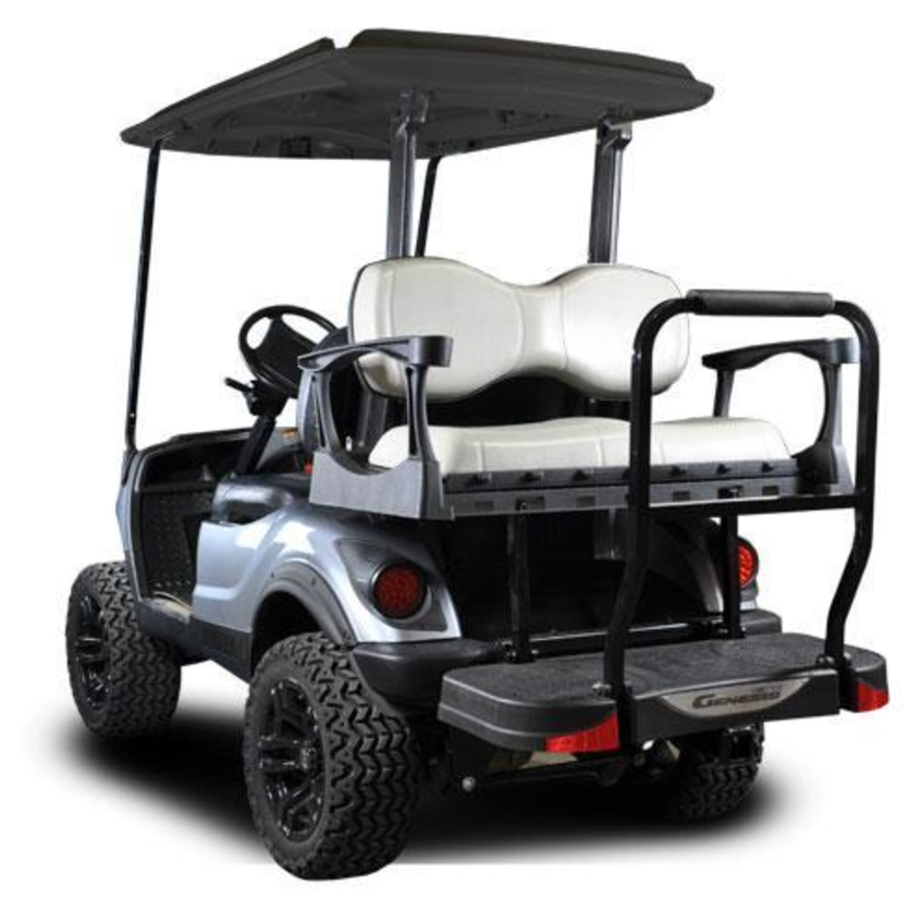 MadJax® Genesis 250 with Deluxe Grey Steel Rear Flip Seat - Yamaha G29 ...