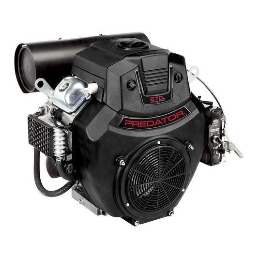Predator 22 HP (670cc) V-Twin Horizontal Shaft Gas Engine, EPA