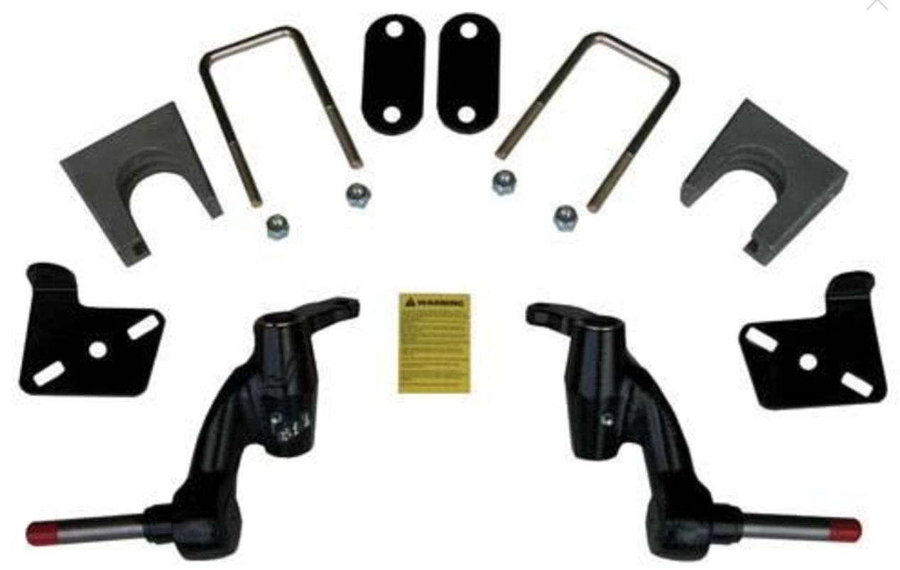 Jake’s E-Z-GO RXV Electric 3" Spindle Lift Kit (Years 2008-2013.5)