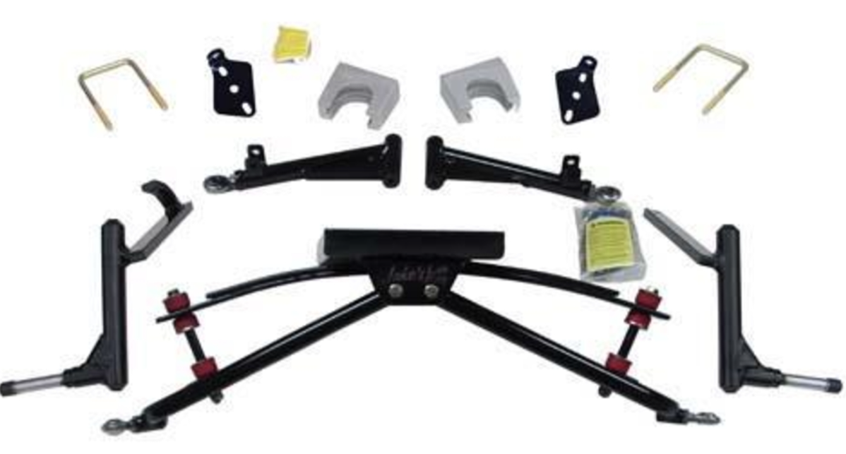 Jake’s Club Car DS Gas 6″ Double A-arm Lift Kit (Years 1982-1996)