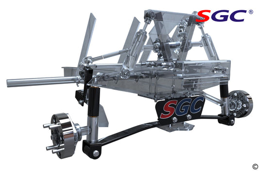 SGC LIFT KIT – 4″ BLOCK (SPINDLE EXTENSION) FOR CLUB CAR DS (1982-2010)
