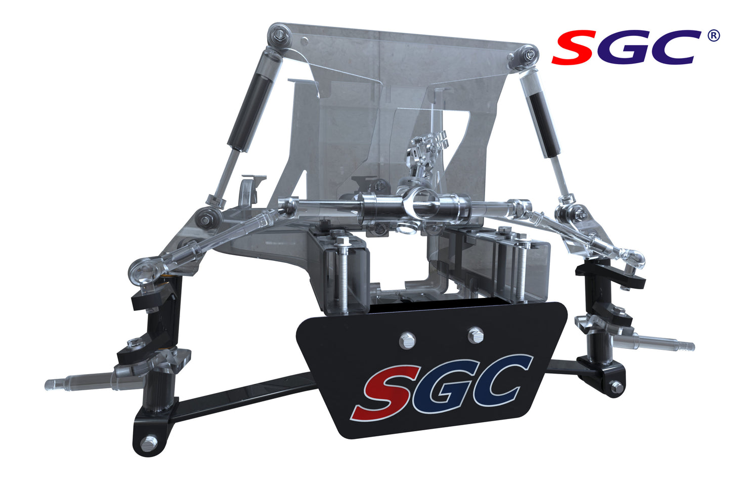 SGC LIFT KIT – 4” BLOCK (SPINDLE EXTENSION) FOR CLUB CAR PRECEDENT (2004-UP)