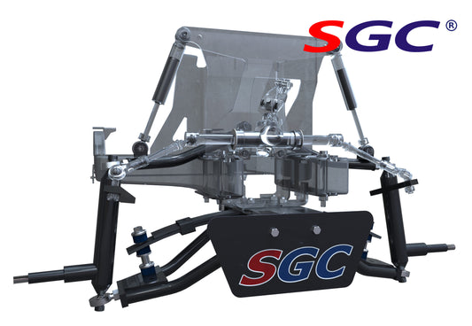 SGC LIFT KIT – 4” HEAVY DUTY DOUBLE A-ARM SUSPENSION FOR CLUB CAR PRECEDENT / TEMPO (2004-UP)