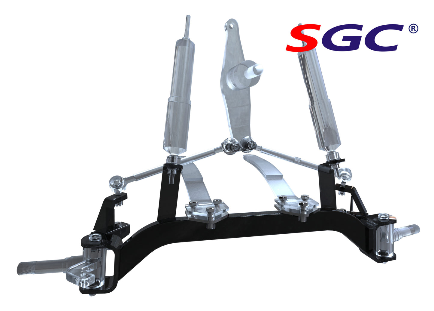 SGC 4” DROP AXLE LIFT KIT FOR EZGO TXT/PDS (1994.5-2001.5) GAS GOLF CART