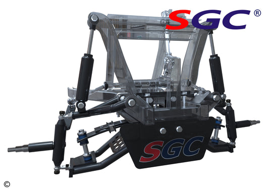 SGC LIFT KIT – 4″ HEAVY DUTY DOUBLE A-ARM KIT FOR YAMAHA G29 (DRIVE) ELECTRIC OR GAS